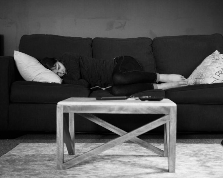 Photo Sleeping woman